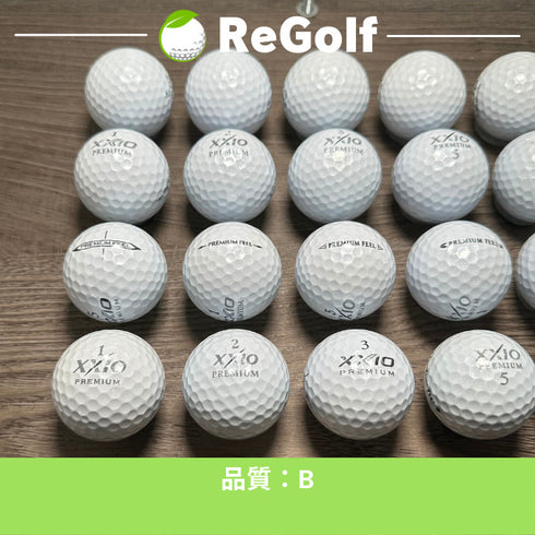 【中古】 【送料無料】 ロストボール XXIO ゼクシオ プレミアム ロイヤルプラチナ 年式混合 20球 Bランク ゴルフボール リゴルフ